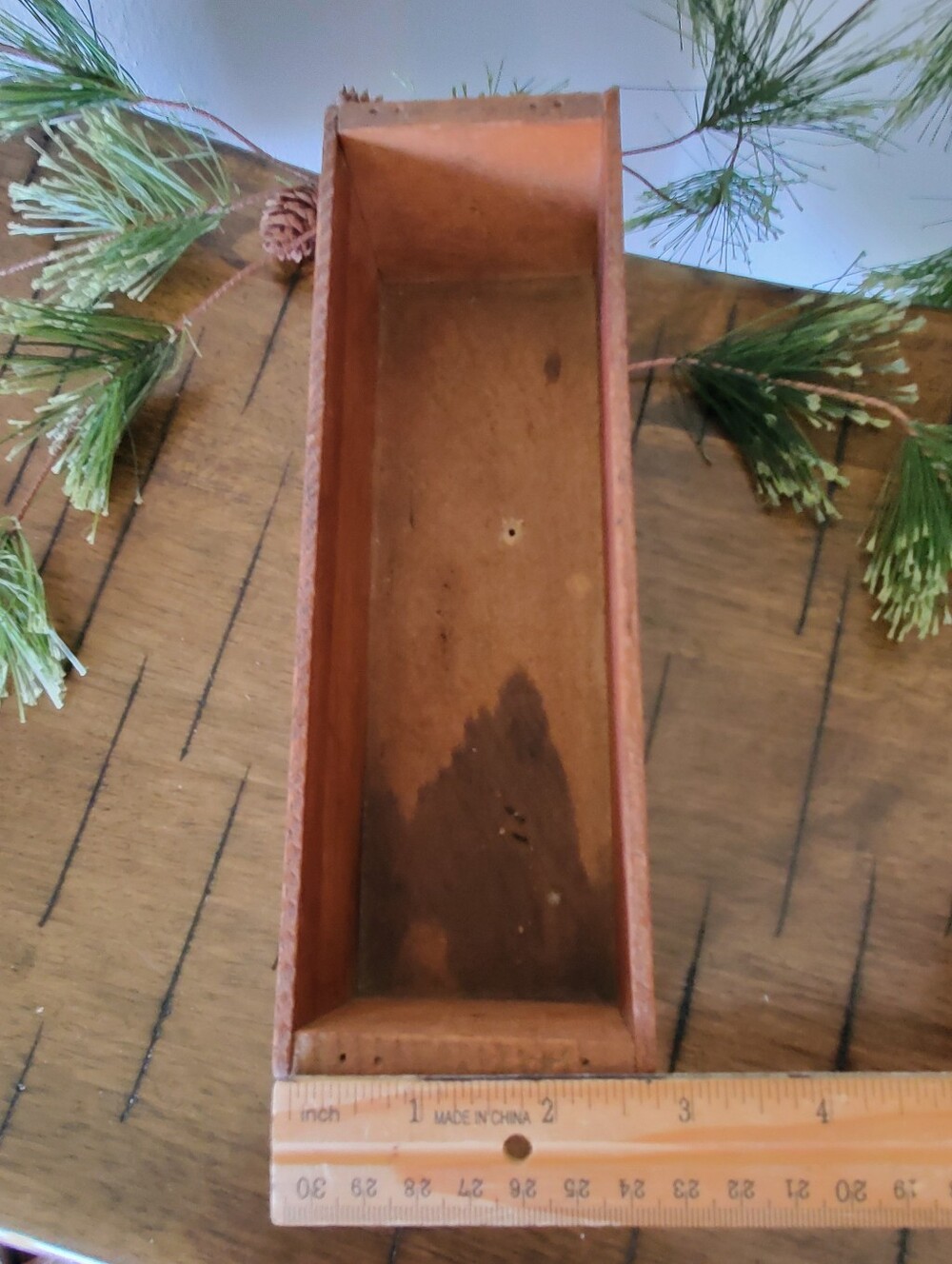 Vintage Glendale Club Wooden Cheese Box Rustic Farmhouse Decor Pauly Wisconsin - Picture 4 of 10